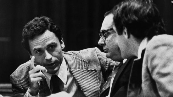 ted Bundy in court